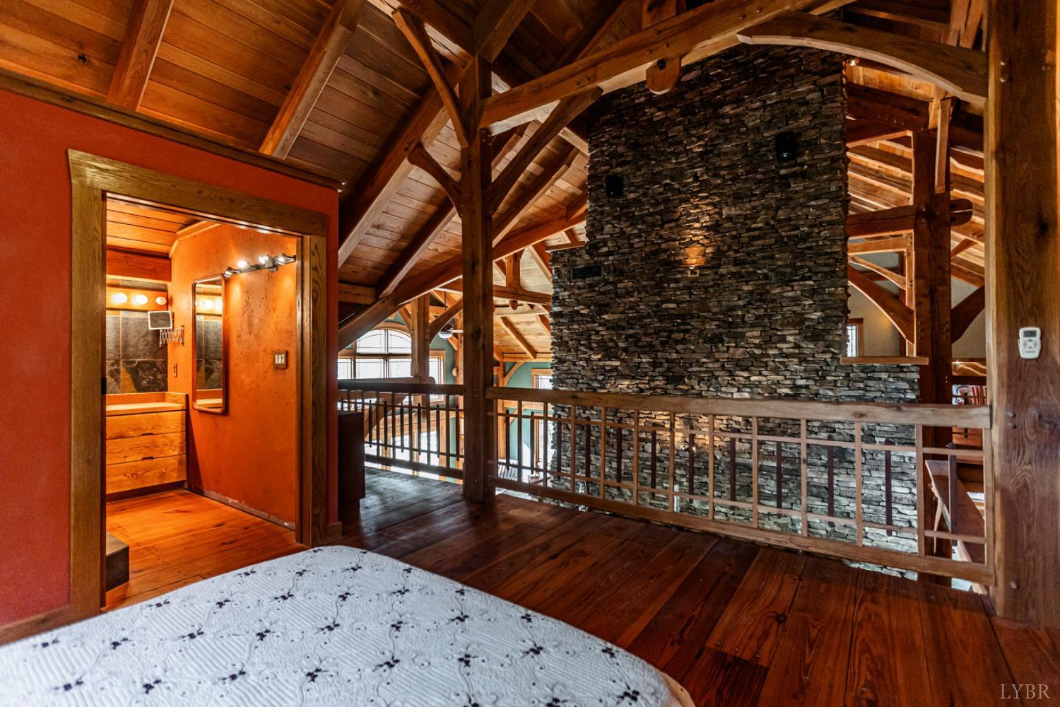 278 Salt Lick Lane Appomattox, VA 24522 - Photo 46 of 78 a view of balcony with wooden floor and fence