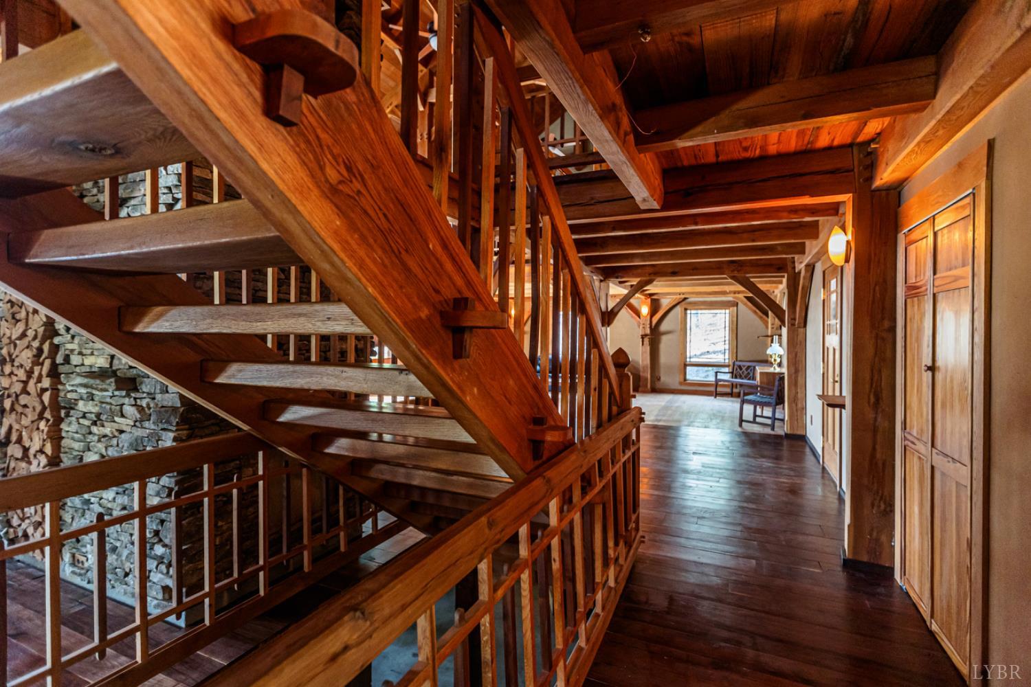 278 Salt Lick Lane Appomattox, VA 24522 - Photo 53 of 78 a view of entryway and hall with wooden floor