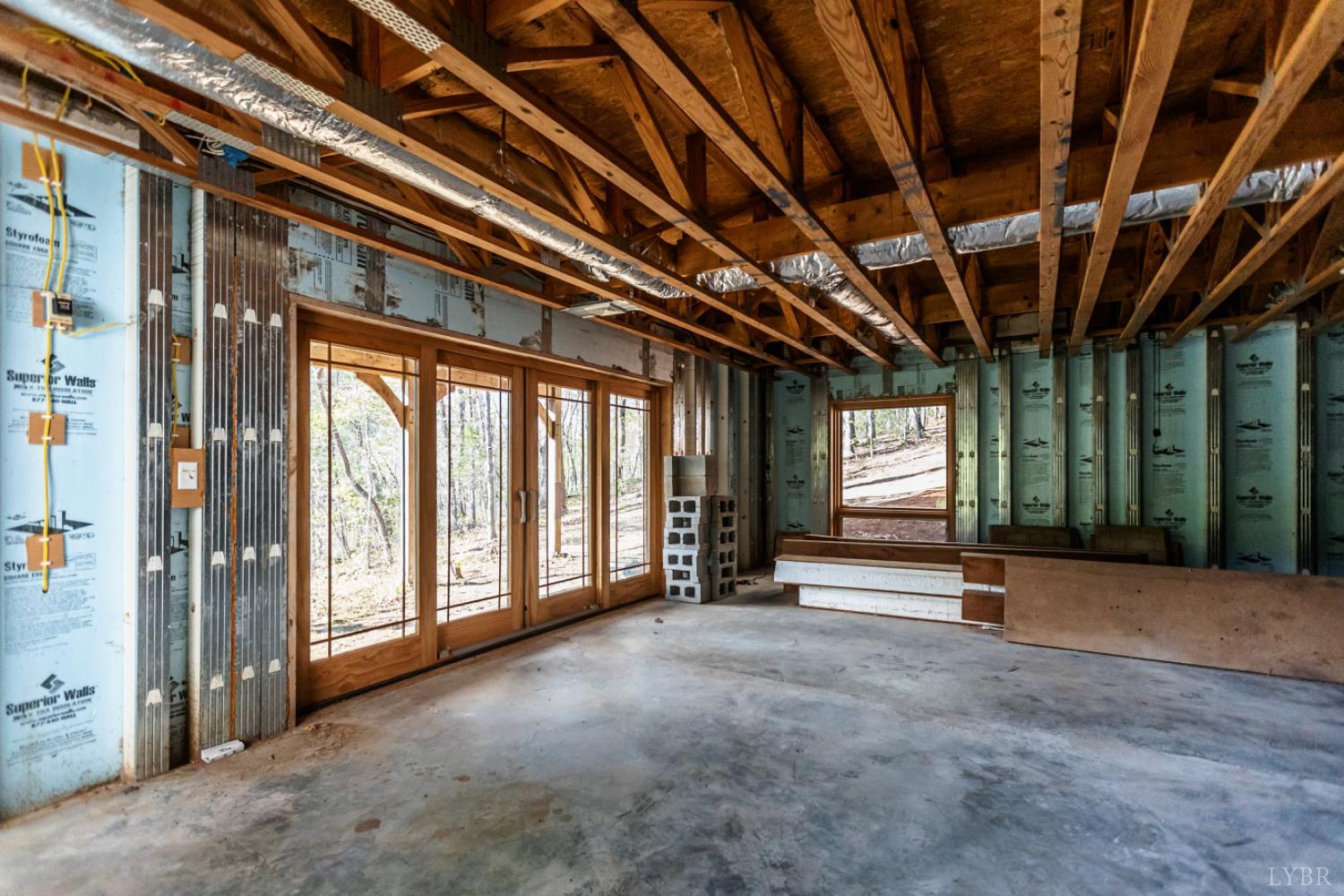 278 Salt Lick Lane Appomattox, VA 24522 - Photo 55 of 78 a view of an empty room with stairs