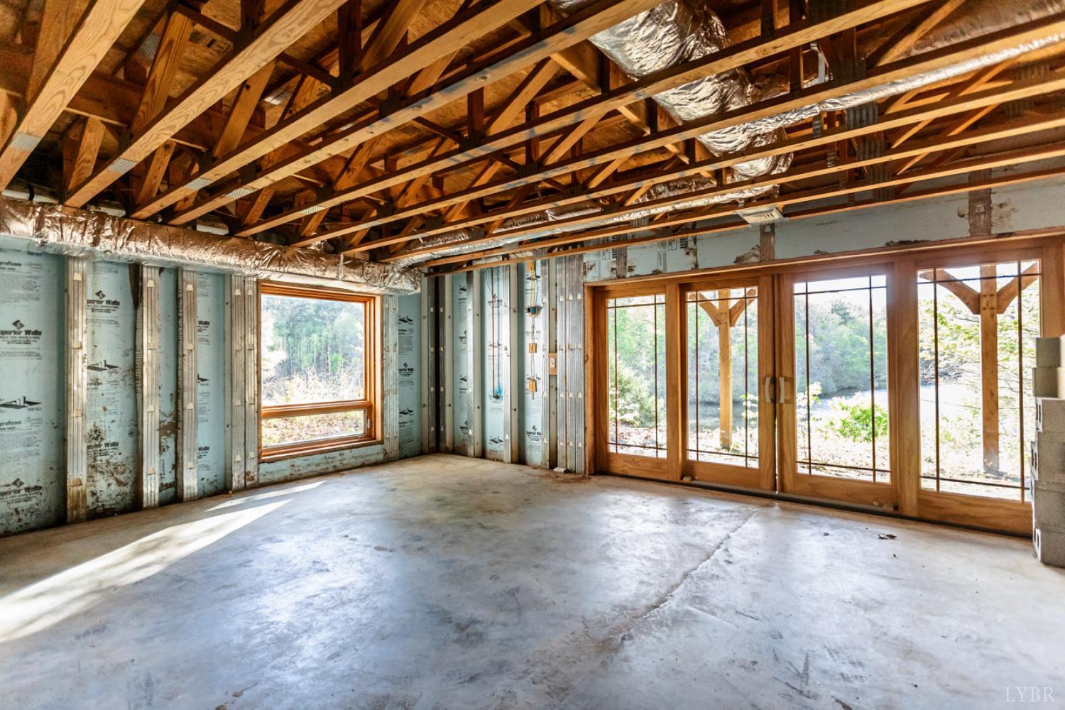 278 Salt Lick Lane Appomattox, VA 24522 - Photo 56 of 78 a view of an empty room with a balcony