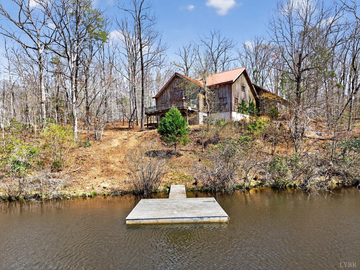 278 Salt Lick Lane Appomattox, VA 24522 - Photo 69 of 78 a front view of a house with lake view