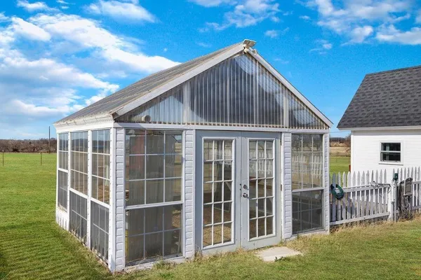 a room with natural light