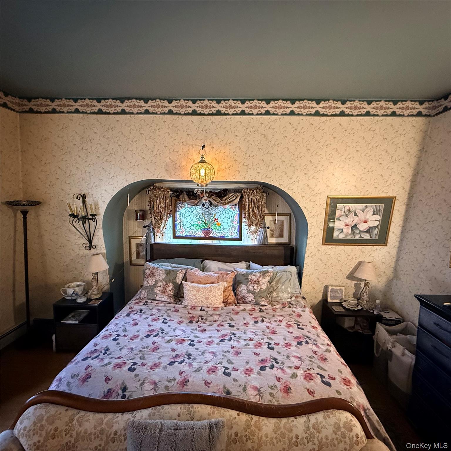 45 Maple Street Walden, NY 12586 - Photo 13 of 20 a bedroom with a bed and wooden floor