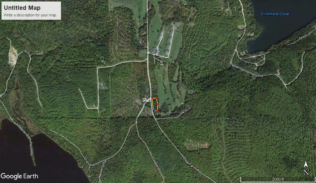 142 Dow Farm Road Island Falls, ME 04747 - Photo 1 of 7 aerial
