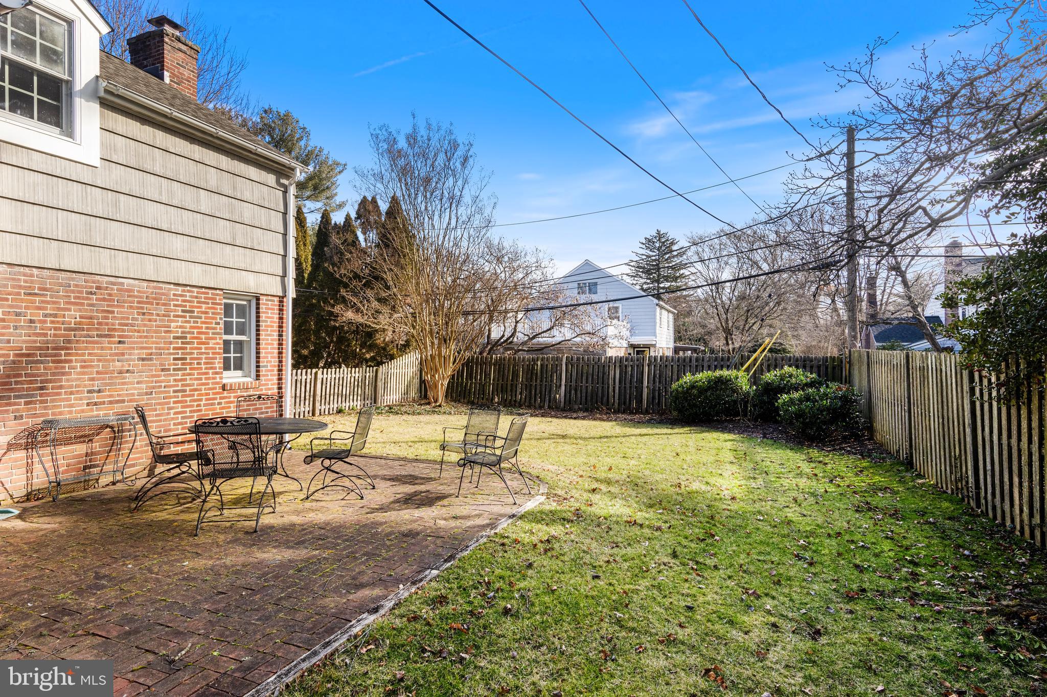 501 Rutgers Avenue Swarthmore, PA 19081 - Photo 36 of 40 Fenced-In Rear Yard