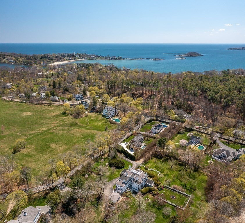 6 Jersey Lane Manchester, MA 01944 - Photo 42 of 42 an aerial view of residential building and ocean