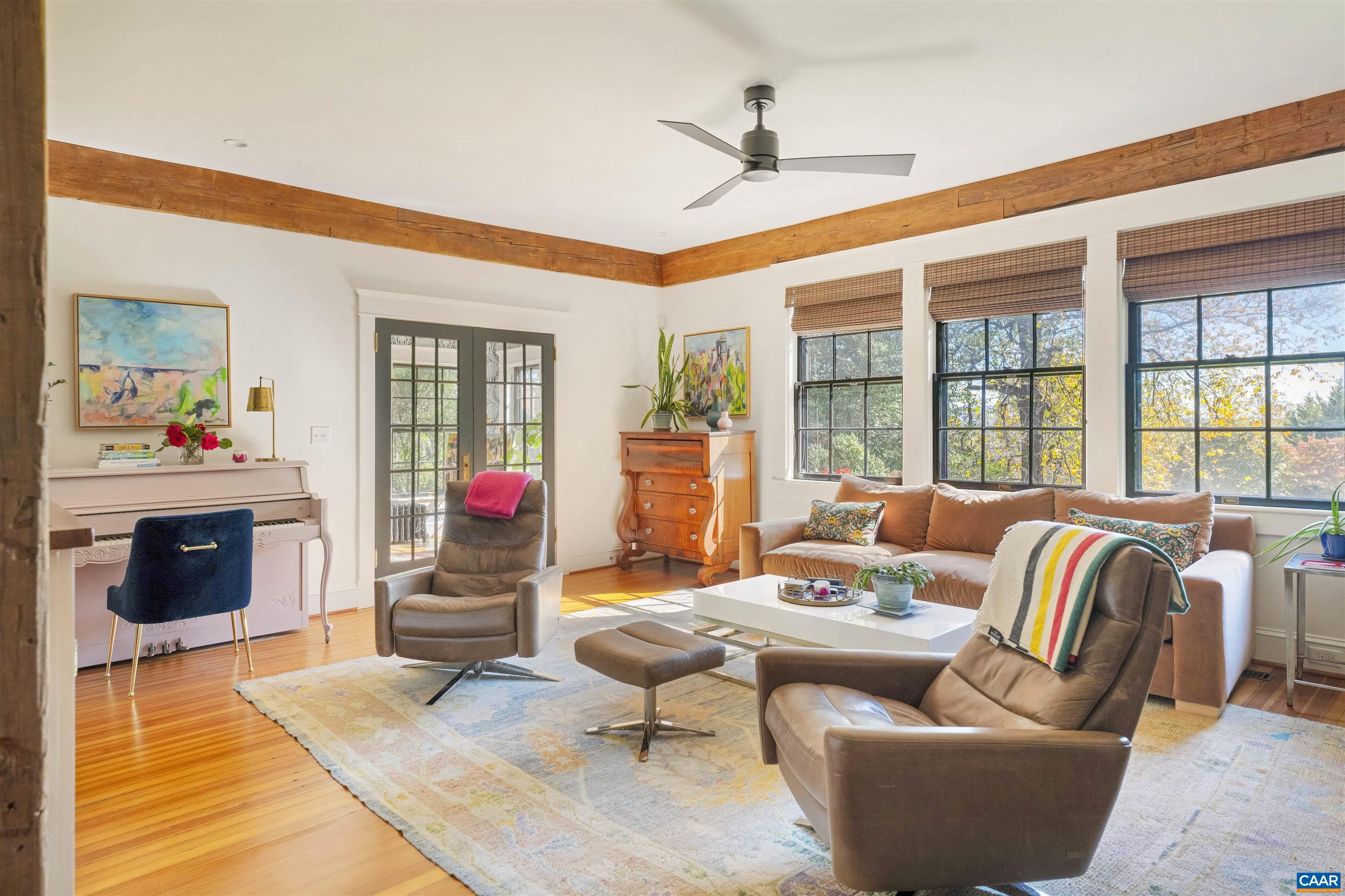 1535 Dairy Road Charlottesville, VA 22903 - Photo 13 of 70 a living room with furniture and a fireplace