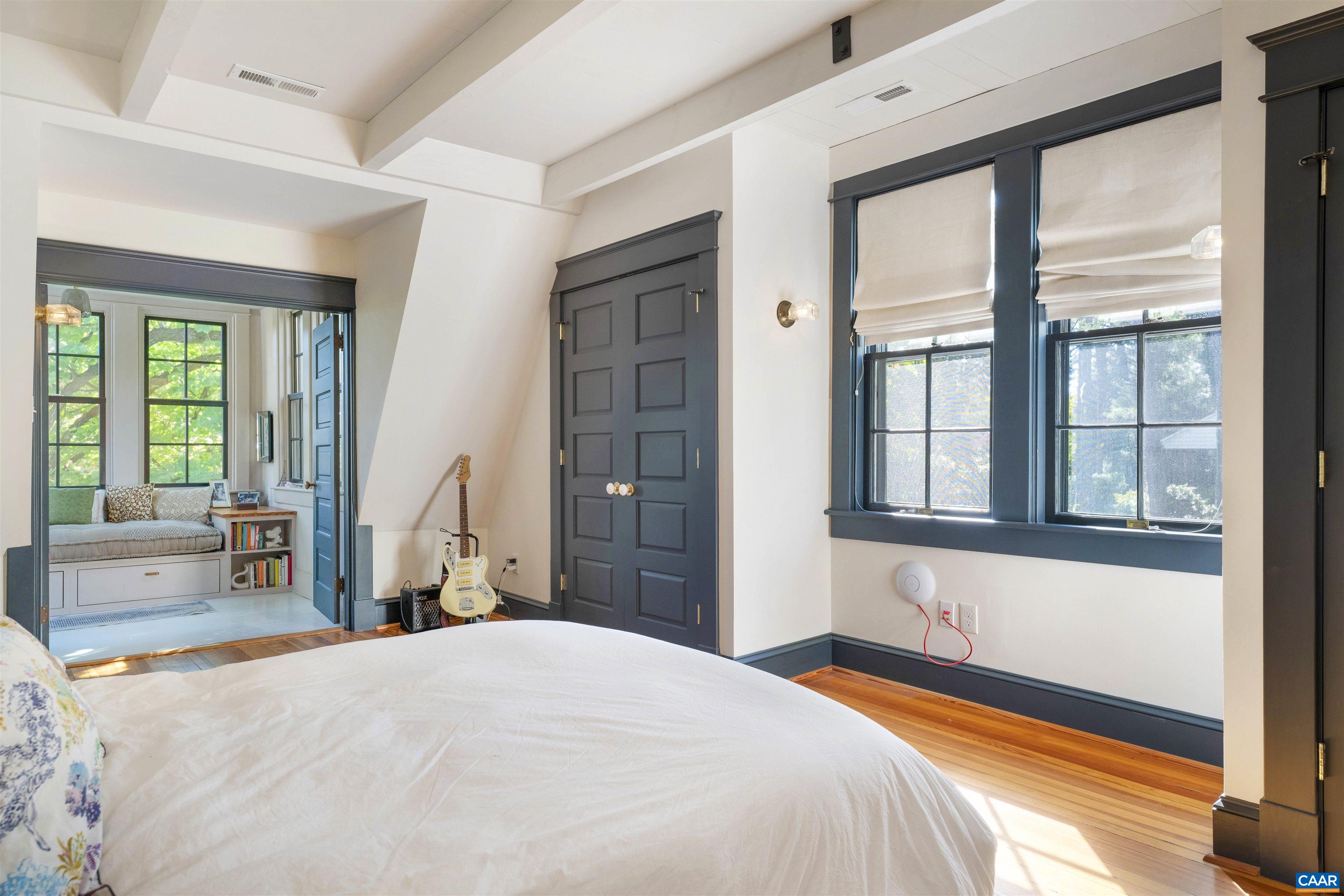1535 Dairy Road Charlottesville, VA 22903 - Photo 26 of 70 a bedroom with a bed and a large window