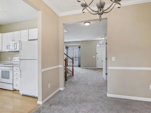a view of a storage & utility room with closet