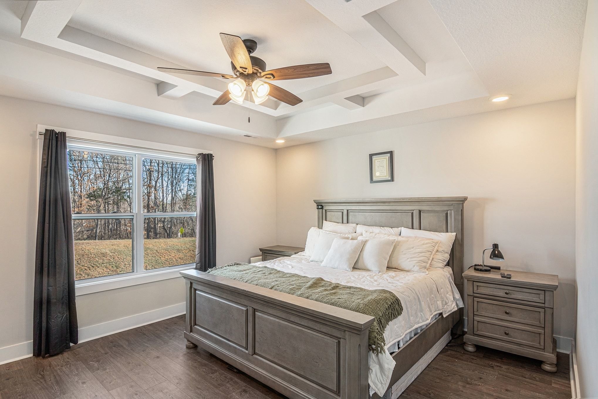 786 Limestone Way Clarksville, TN 37043 - Photo 15 of 29 a bedroom with a bed and a large window