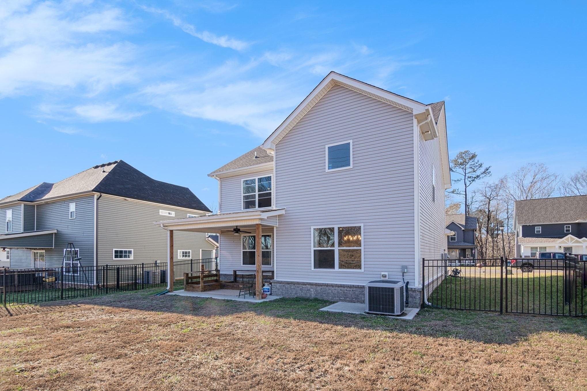 786 Limestone Way Clarksville, TN 37043 - Photo 27 of 29 a view of a yard in front of a house