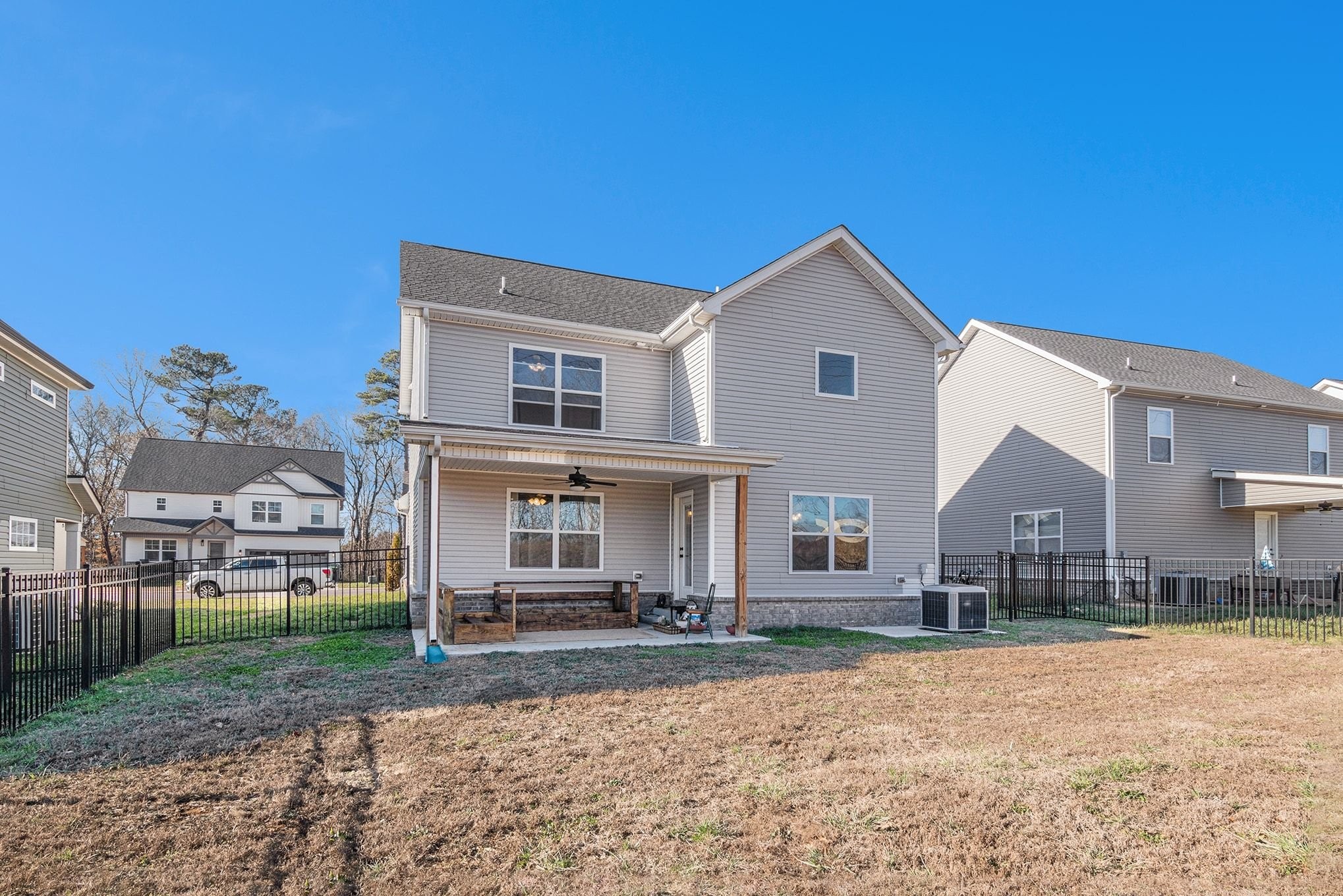 786 Limestone Way Clarksville, TN 37043 - Photo 29 of 29 a front view of a house with a yard