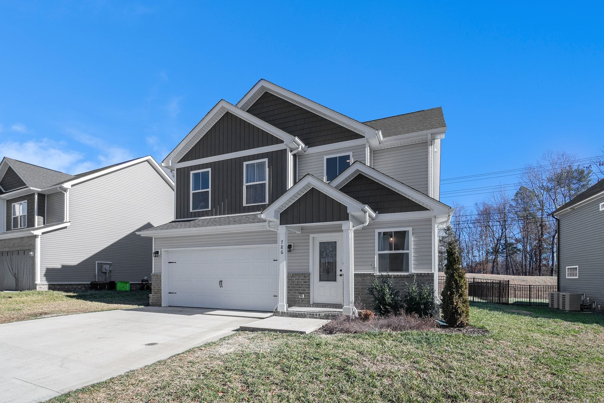 786 Limestone Way Clarksville, TN 37043 - Photo 6 of 29 a front view of a house with a yard