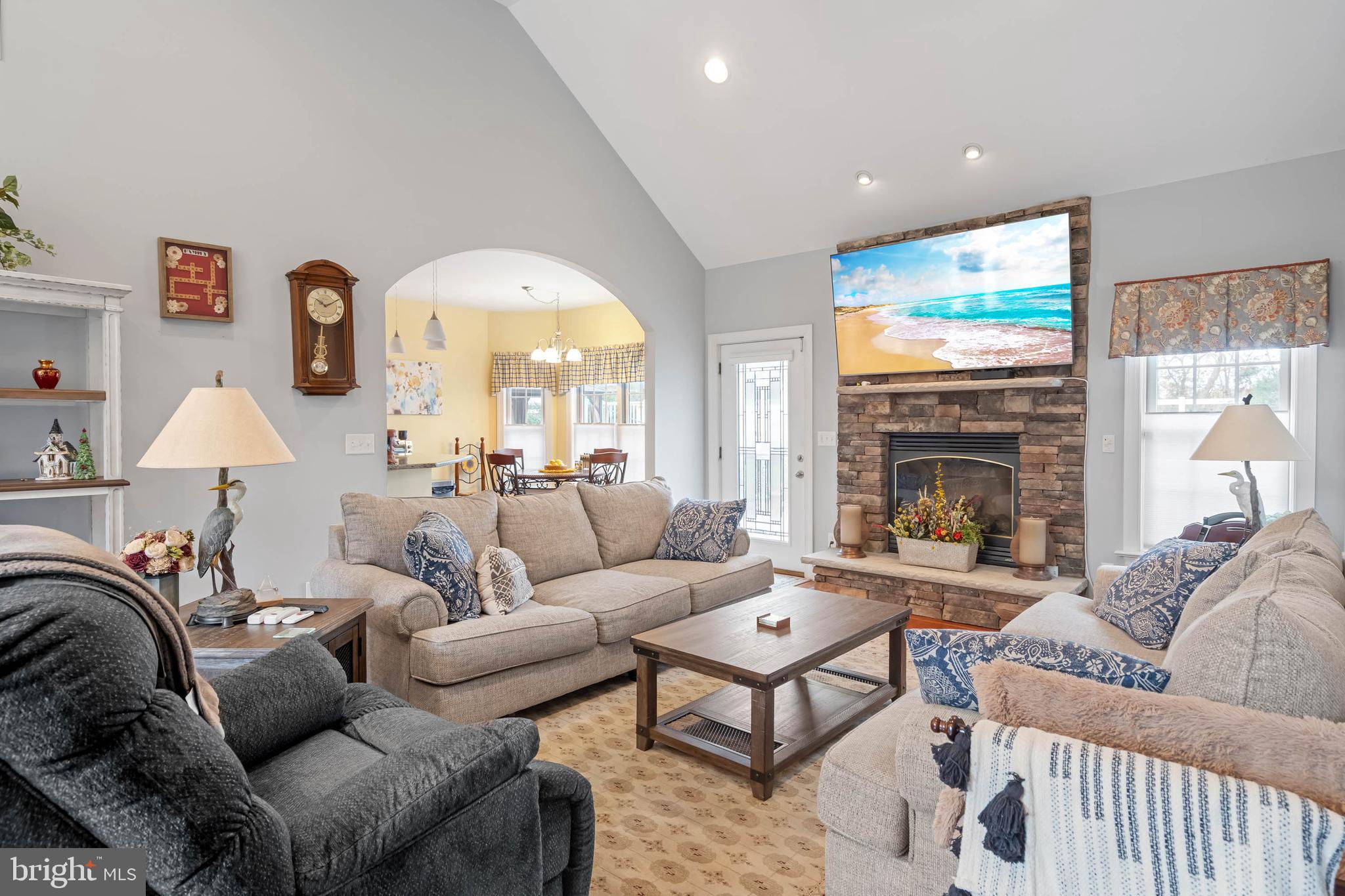 28344 River Road Seaford, DE 19973 - Photo 15 of 62 a living room with furniture fireplace and a large window