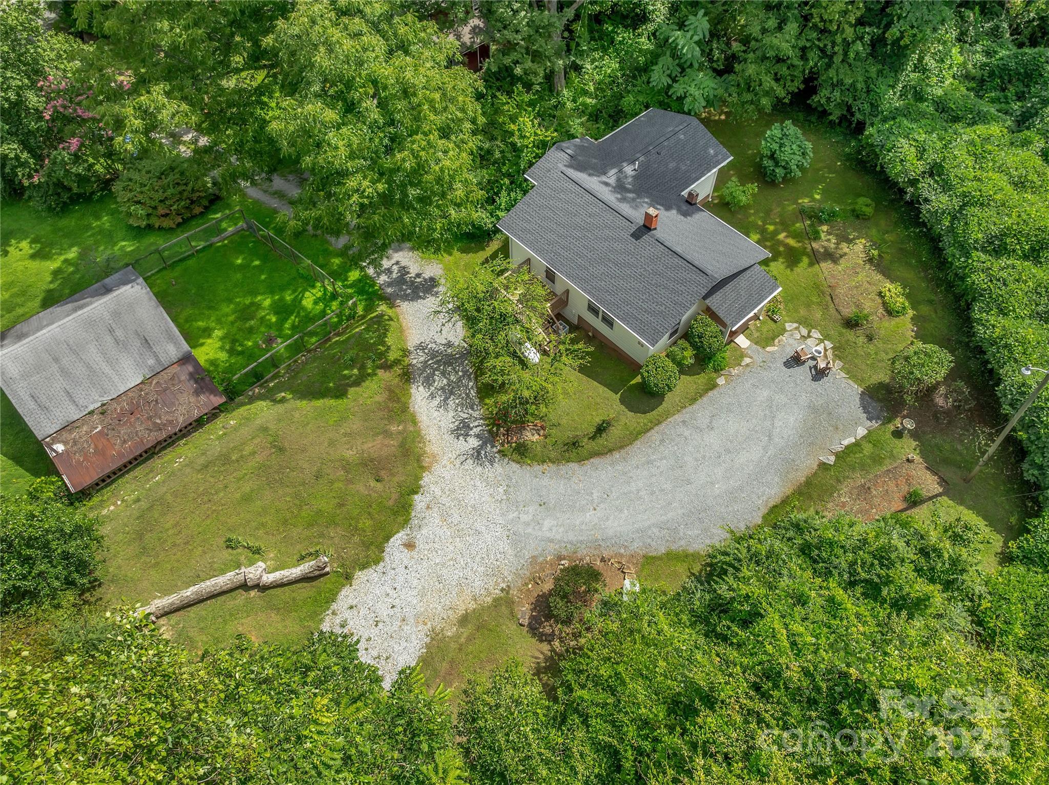 99 Warrior Mountain Road Tryon, NC 28782 - Photo 29 of 35 an aerial view of a house