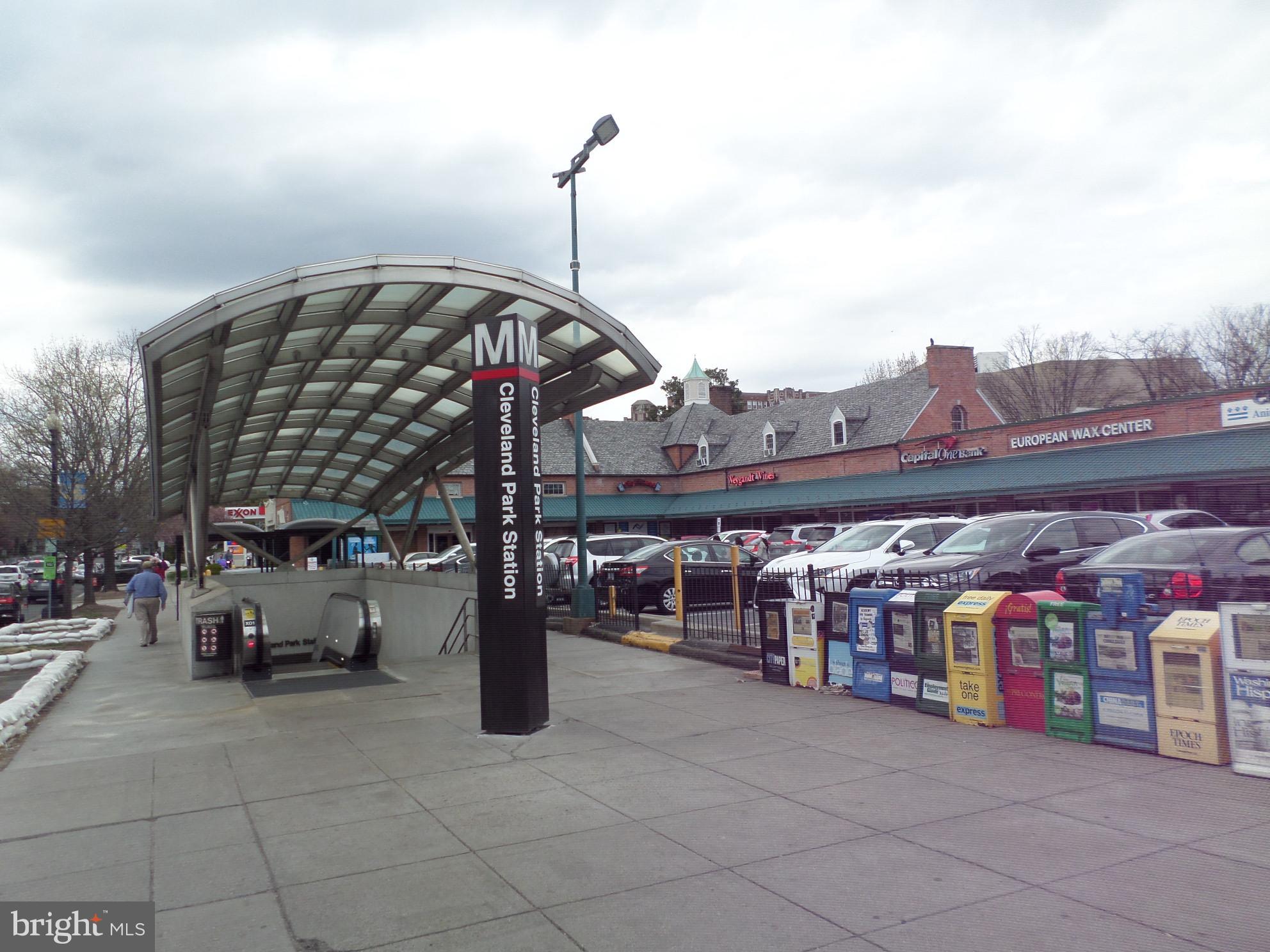 2710 Macomb Street Northwest, Unit 418 Washington, DC 20008 - Photo 21 of 21 Cleveland Park Metro within 2 blocks
