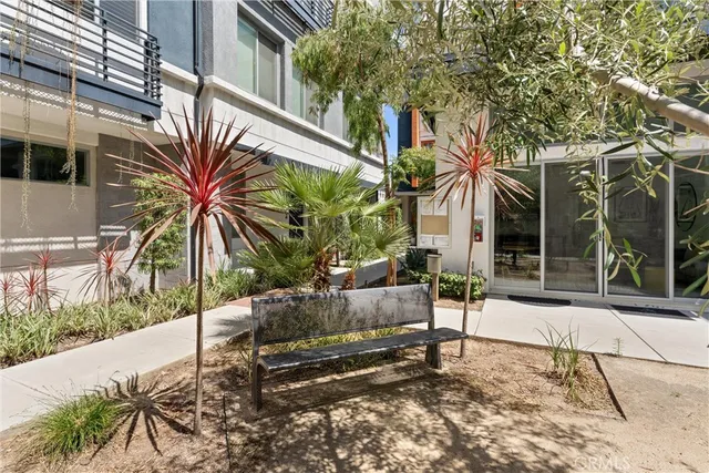 a view of a house with a patio