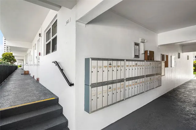 a view of staircase with lots of furniture