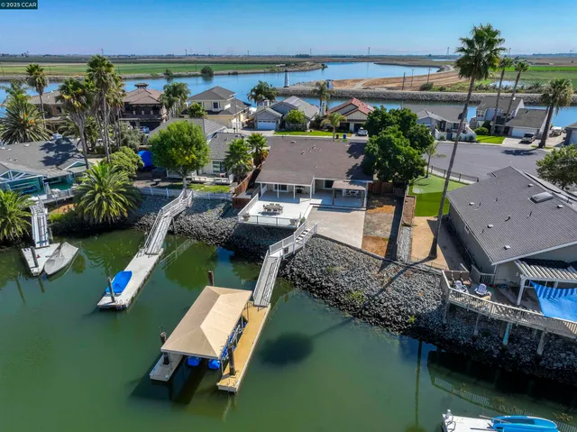 a water view with a lake