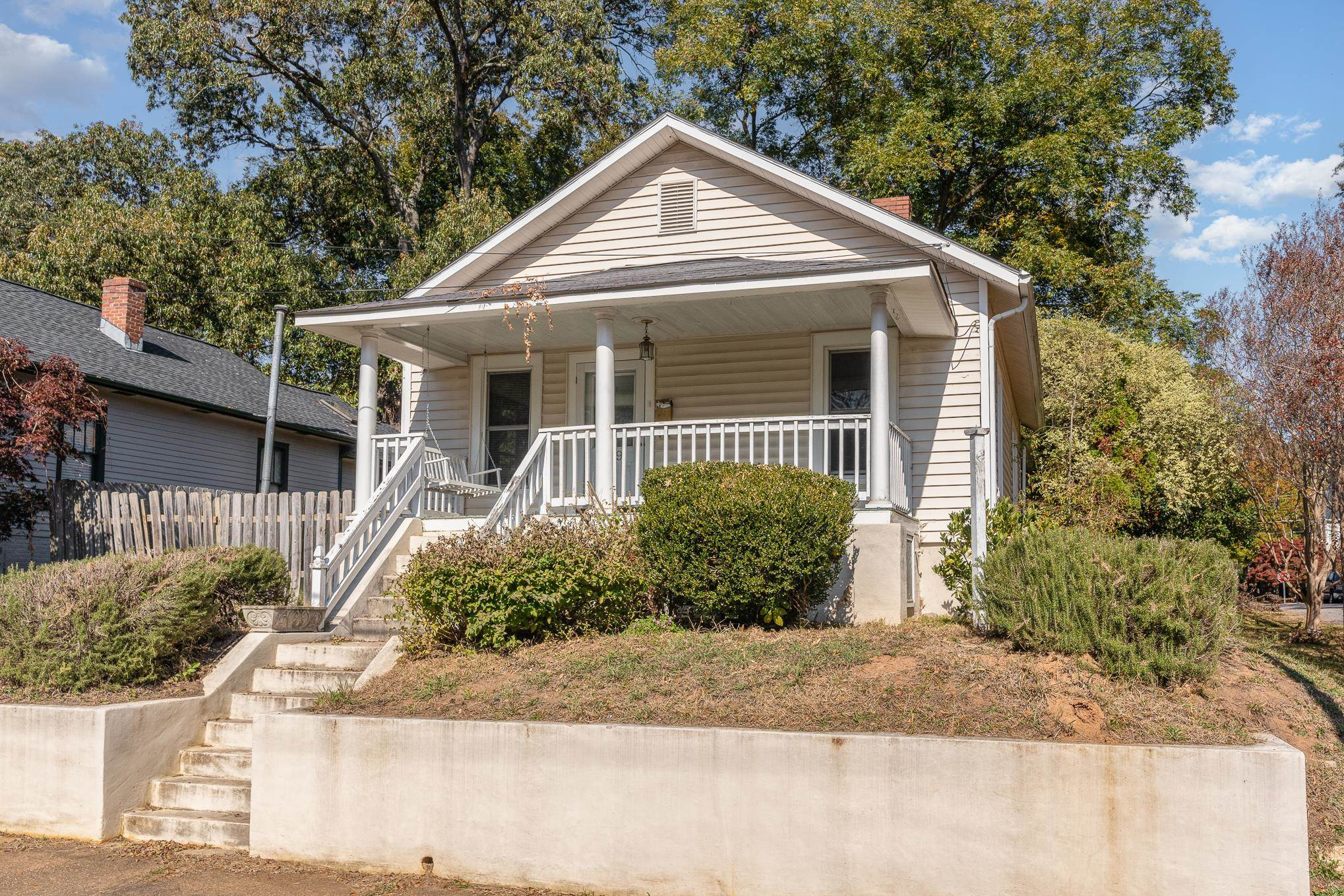 519 Holden Street Raleigh, NC 27604 - Photo 2 of 23 a front view of a house with garden