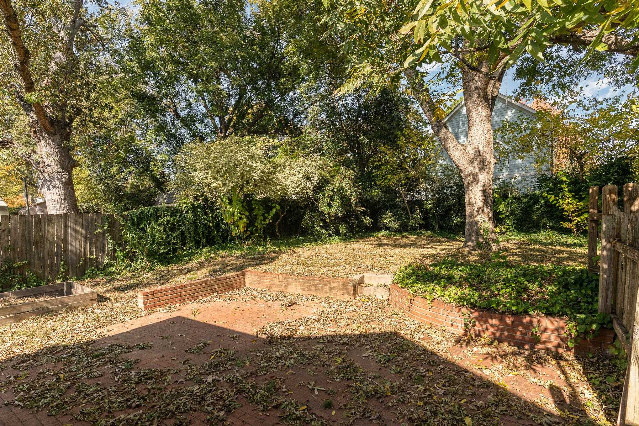 519 Holden Street Raleigh, NC 27604 - Photo 21 of 23 a view of a yard with plants and trees