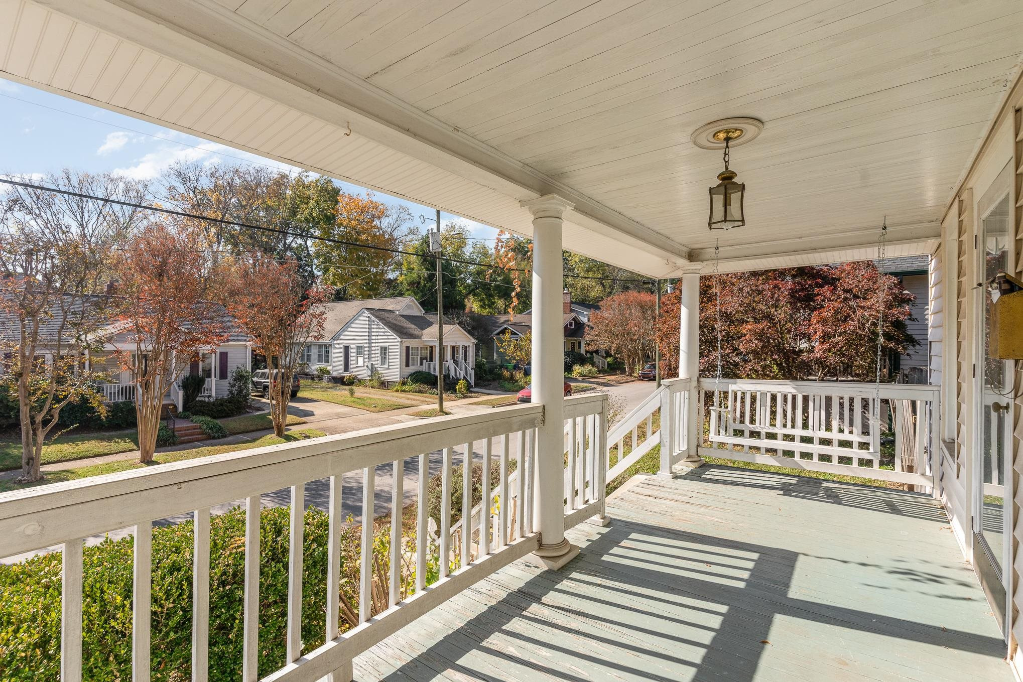 519 Holden Street Raleigh, NC 27604 - Photo 4 of 23 a view of a street from a balcony
