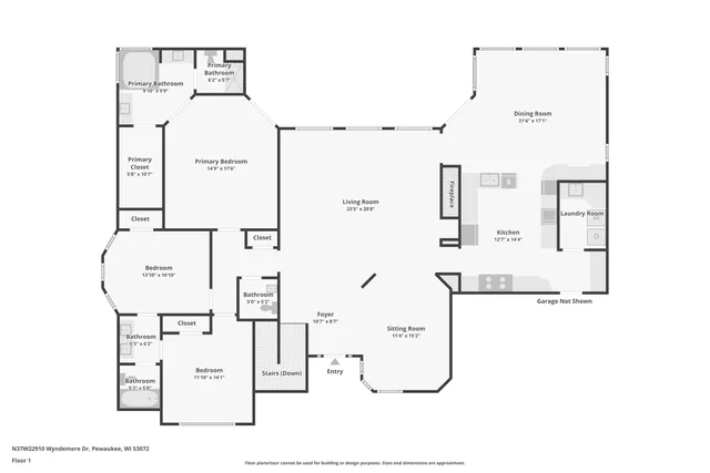 $1,099,900 | N37W22910 Wyndemere Drive, Pewaukee, WI 53072