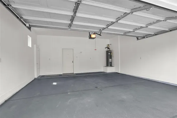 a view of a room with an empty space