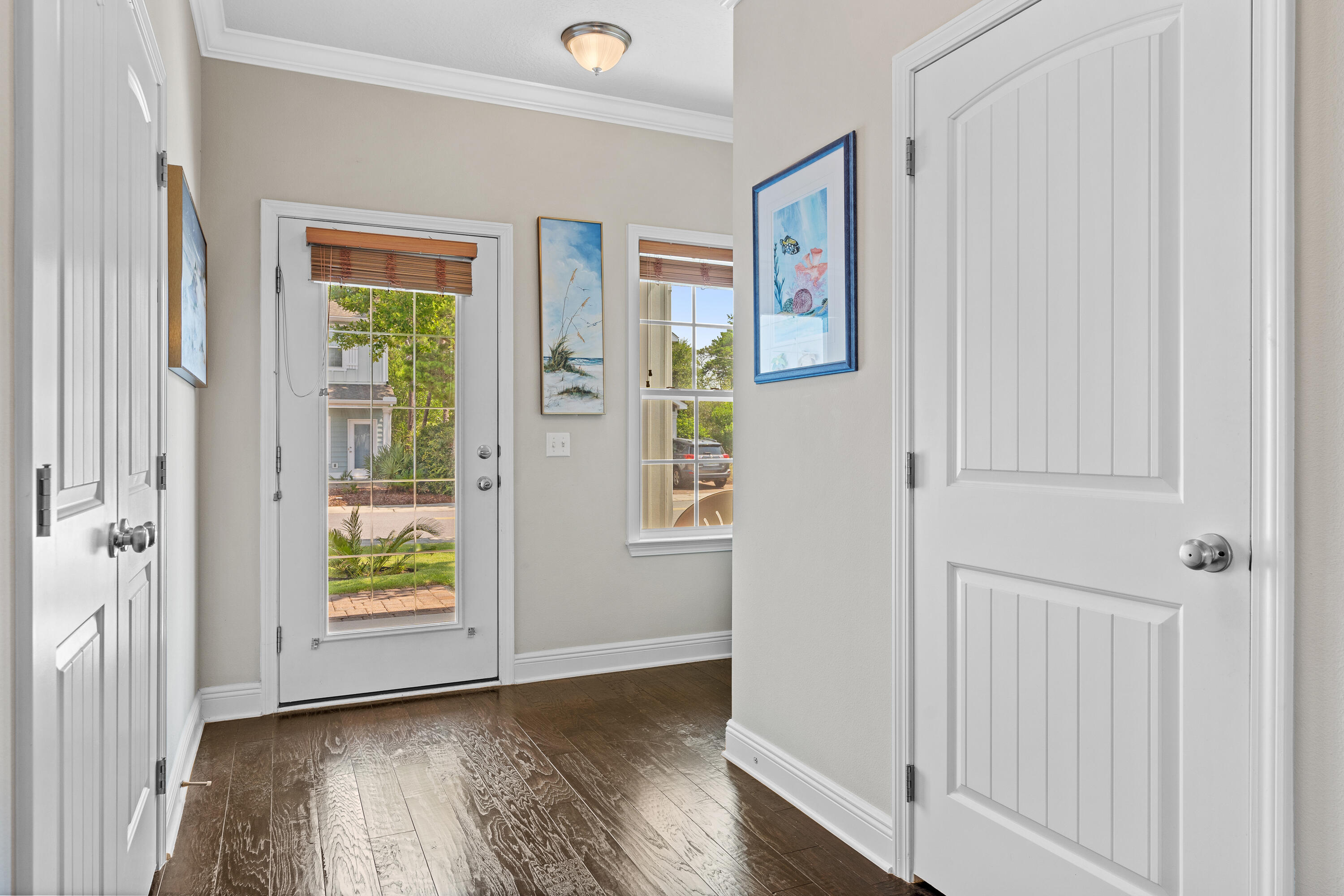 19 Topside Drive Inlet Beach, FL 32461 - Photo 16 of 40 a view of an entryway with wooden floor
