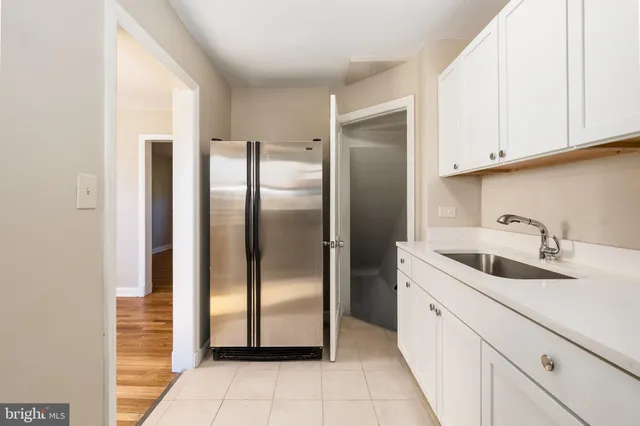 a view of a livingroom with a window