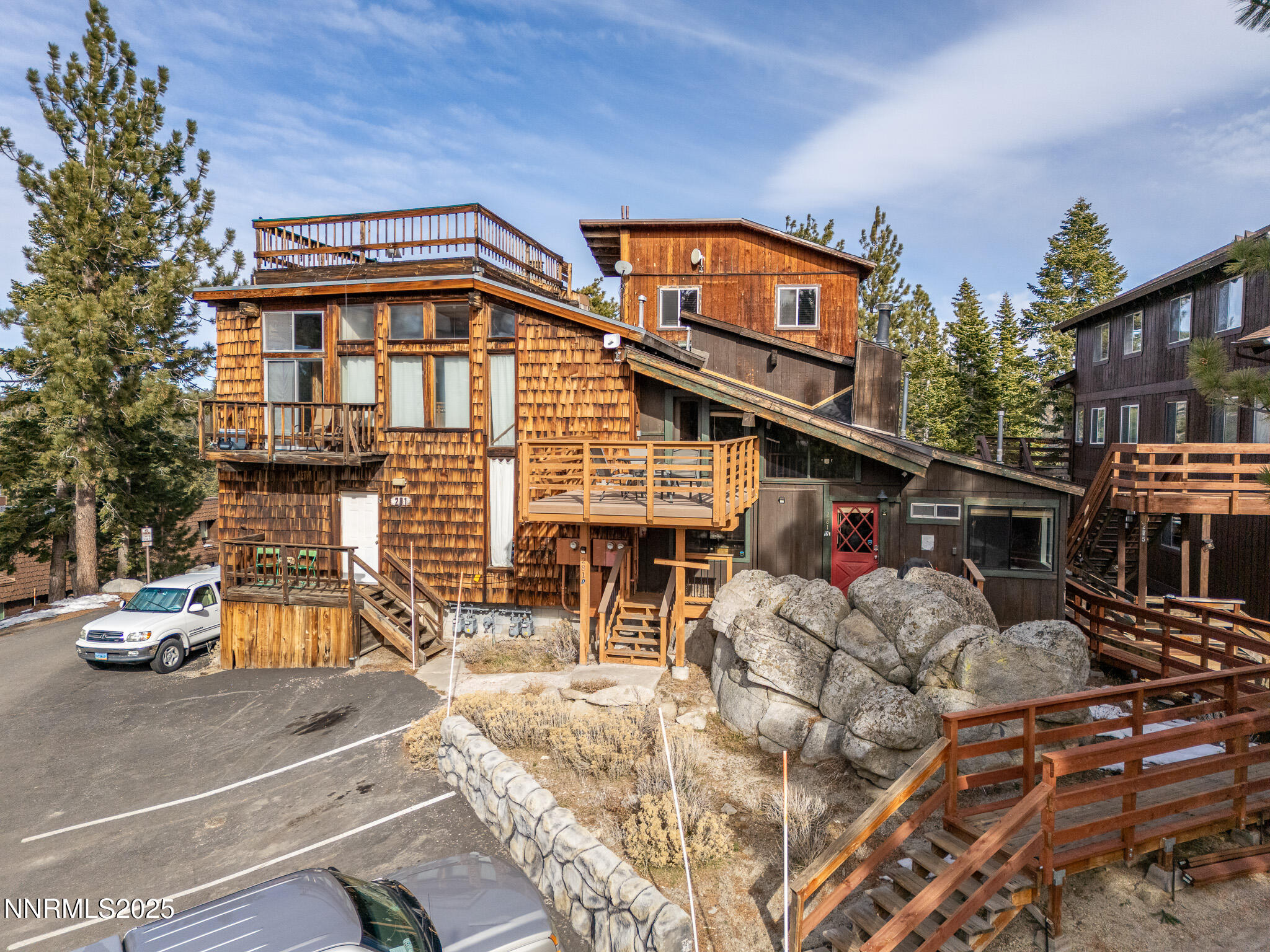 281 Orion Lane, Unit D Stateline, NV 89449 - Photo 12 of 33 a car parked on the side of a street