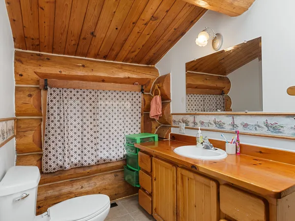 a view of outdoor space with deck