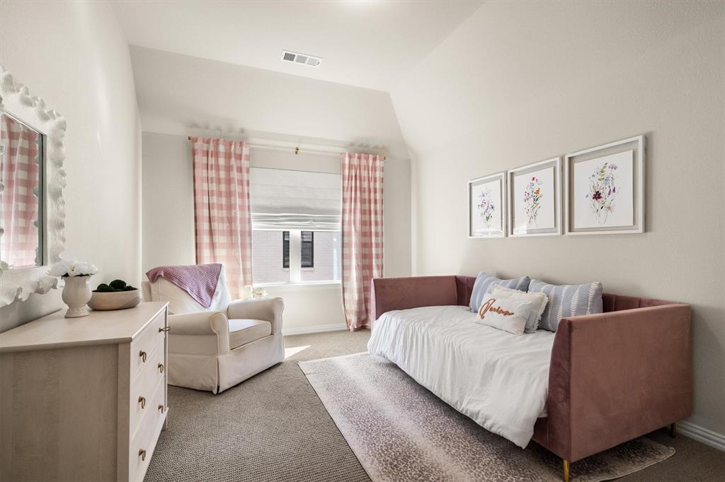 2560 Shady Trail Prosper, TX 75078 - Photo 28 of 40 a living room with furniture and a large window