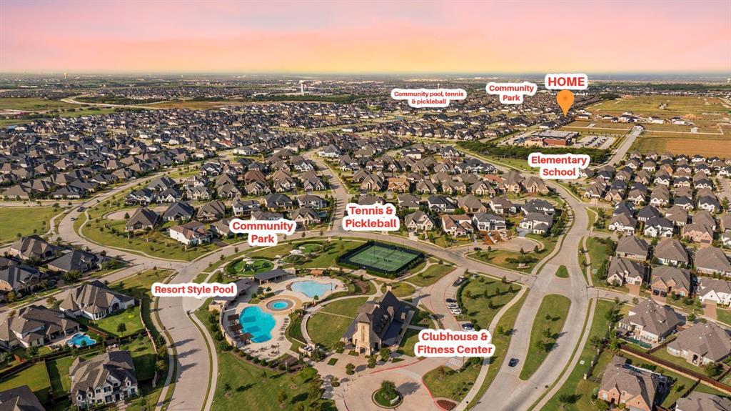 2560 Shady Trail Prosper, TX 75078 - Photo 35 of 40 an aerial view of multiple house