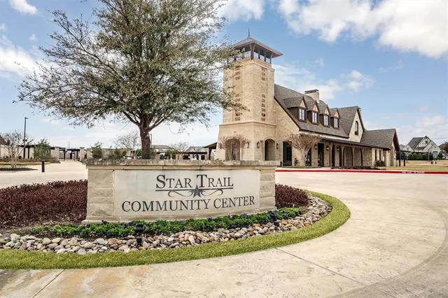 a view of outdoor space with sign board