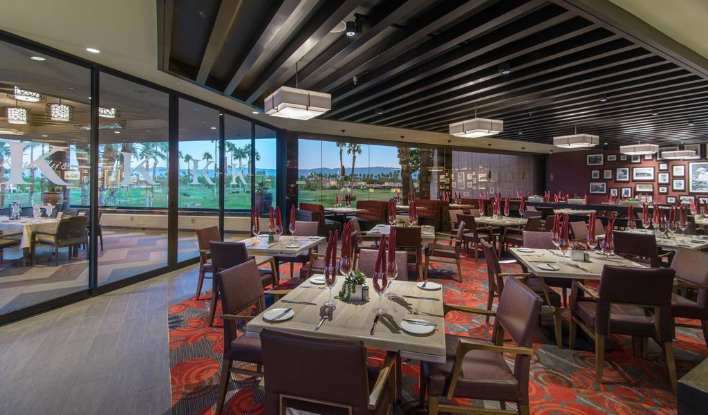 55406 Laurel La La Quinta, CA 92253 - Photo 43 of 50 a view of a dining room with furniture window and outside view