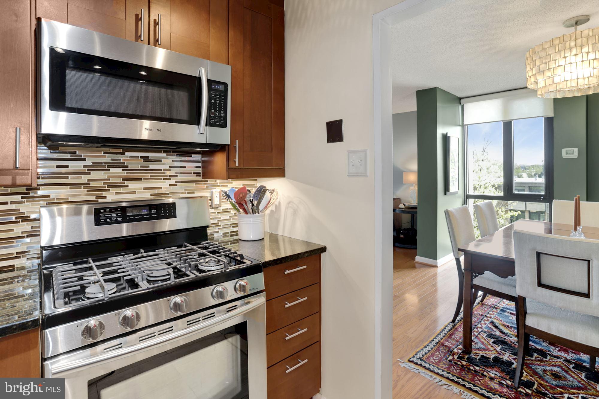 300 M Street Southwest, Unit N200 Washington, DC 20024 - Photo 12 of 45 Updated Kitchen features stainless appliances