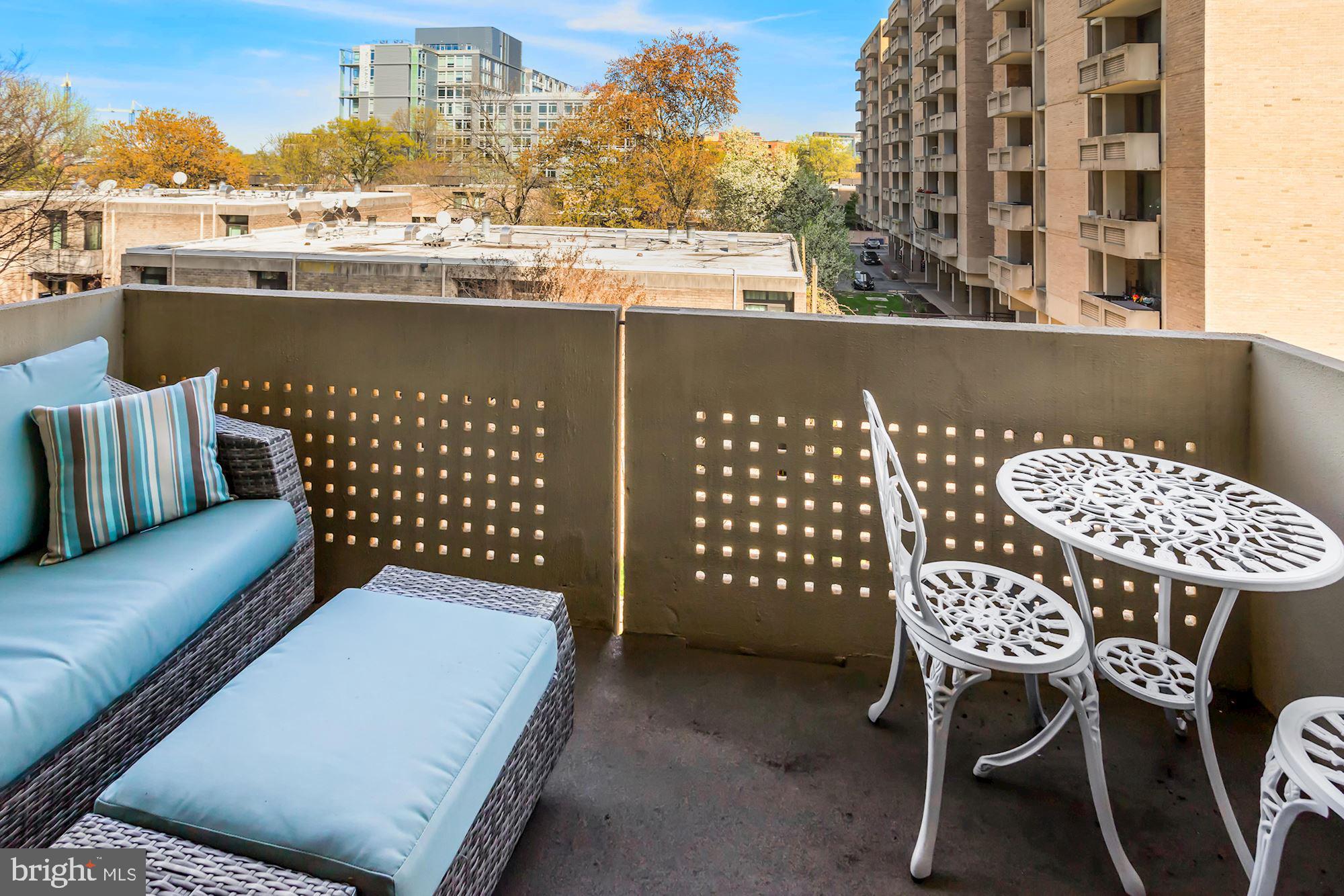 300 M Street Southwest, Unit N200 Washington, DC 20024 - Photo 27 of 45 Balcony