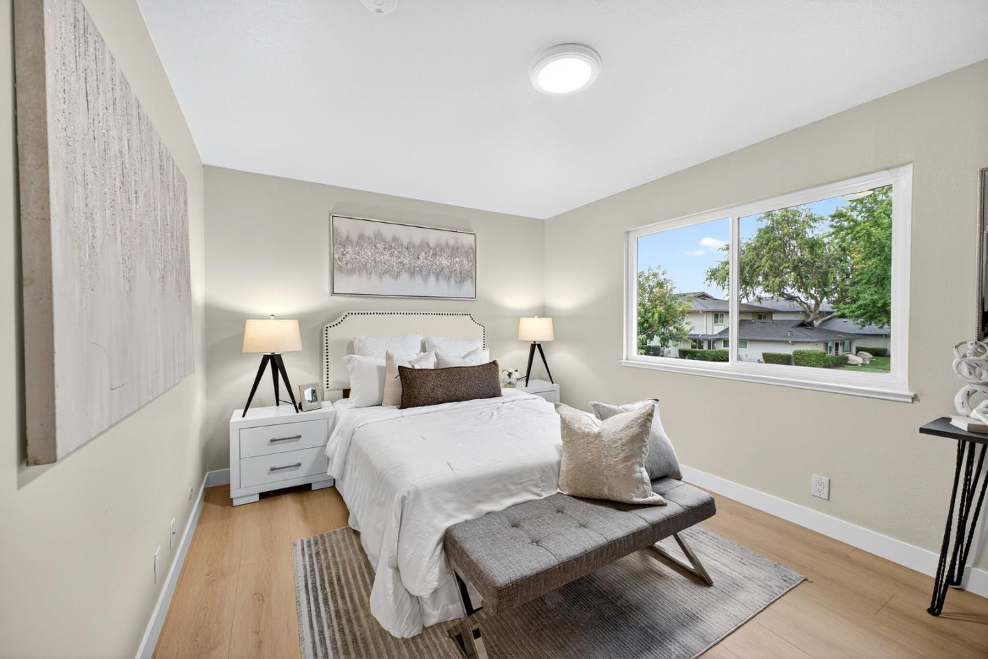 375 North 3rd Street, Unit 3 Campbell, CA 95008 - Photo 12 of 27 a bedroom with a bed and a window