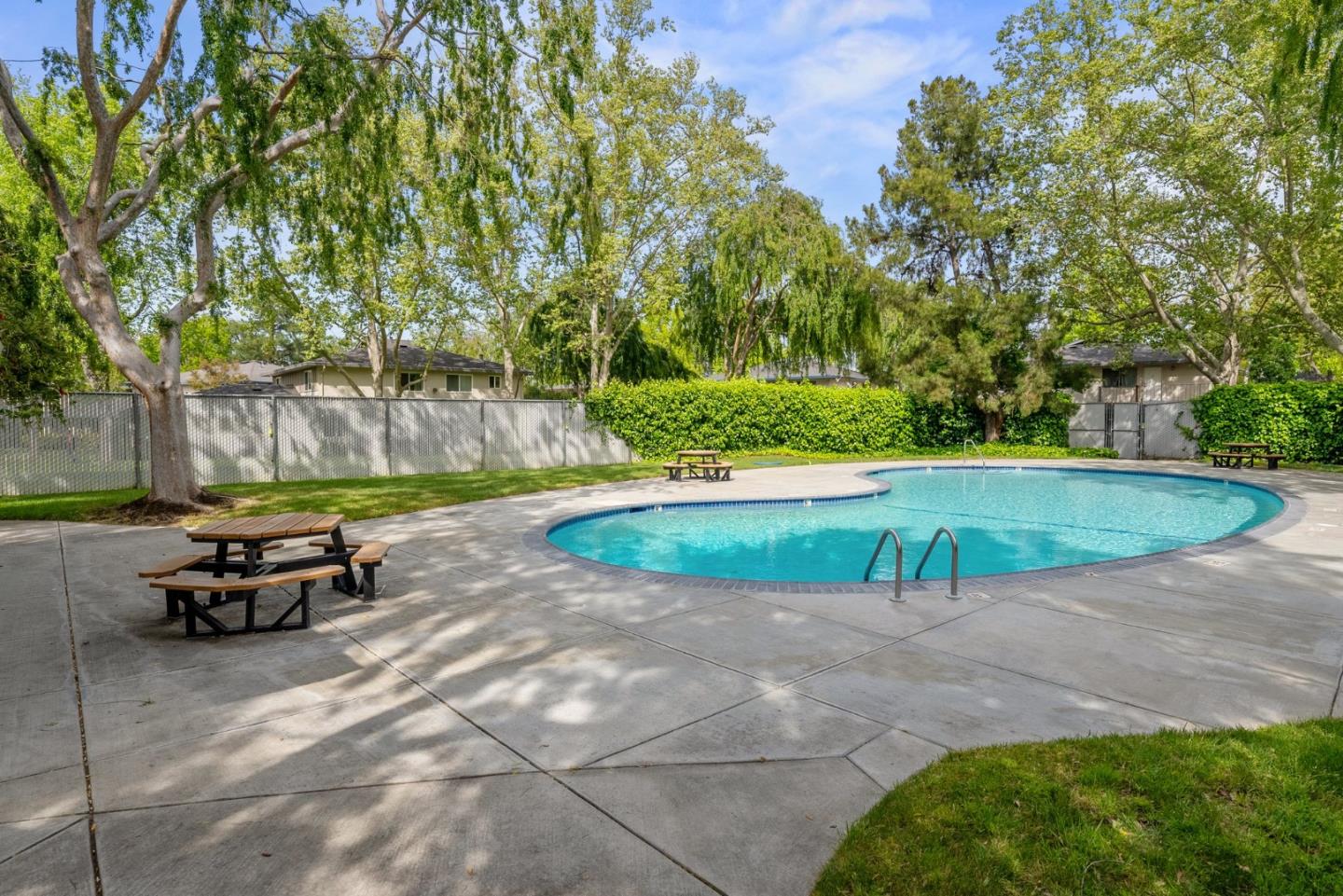 375 North 3rd Street, Unit 3 Campbell, CA 95008 - Photo 21 of 27 a view of a backyard with swimming pool
