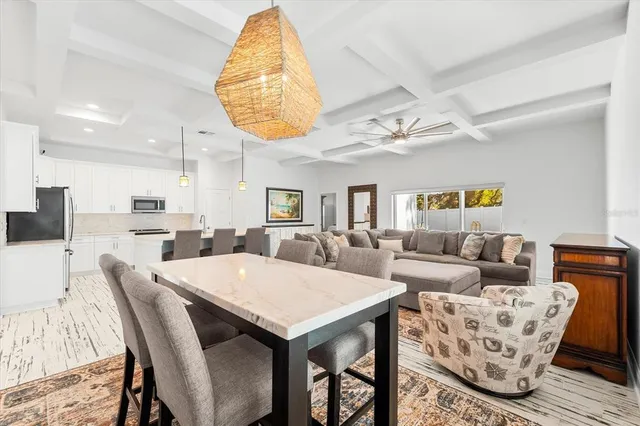 a view of a livingroom with furniture