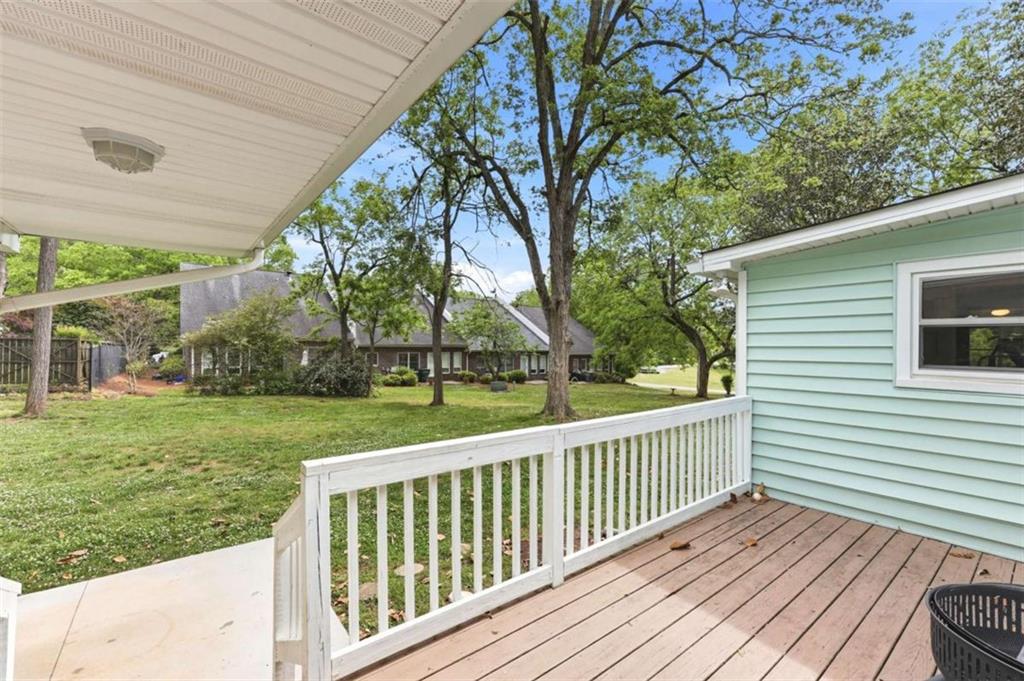 420 Fore Acre Street Cornelia, GA 30531 - Photo 19 of 48 a view of a wooden deck