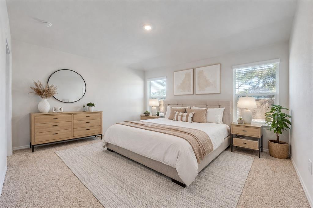 509 Regiment Road Sherman, TX 75090 - Photo 8 of 18 Virtually Staged Primary Bedroom