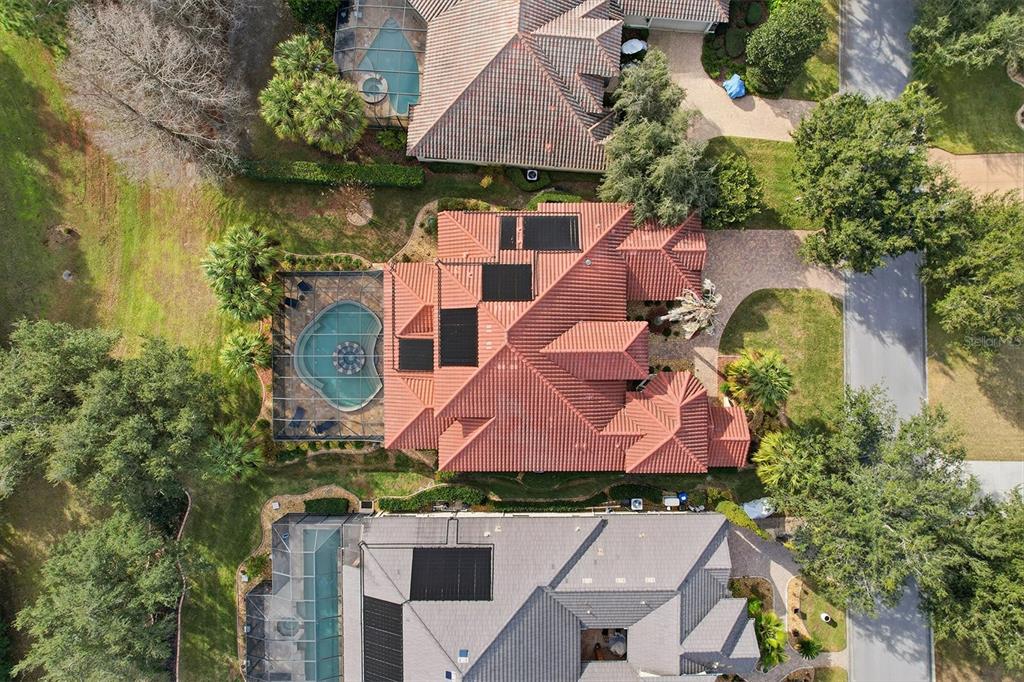 1416 North Ridge Meadow Path Hernando, FL 34442 - Photo 63 of 68 an aerial view of house with yard swimming pool and outdoor seating