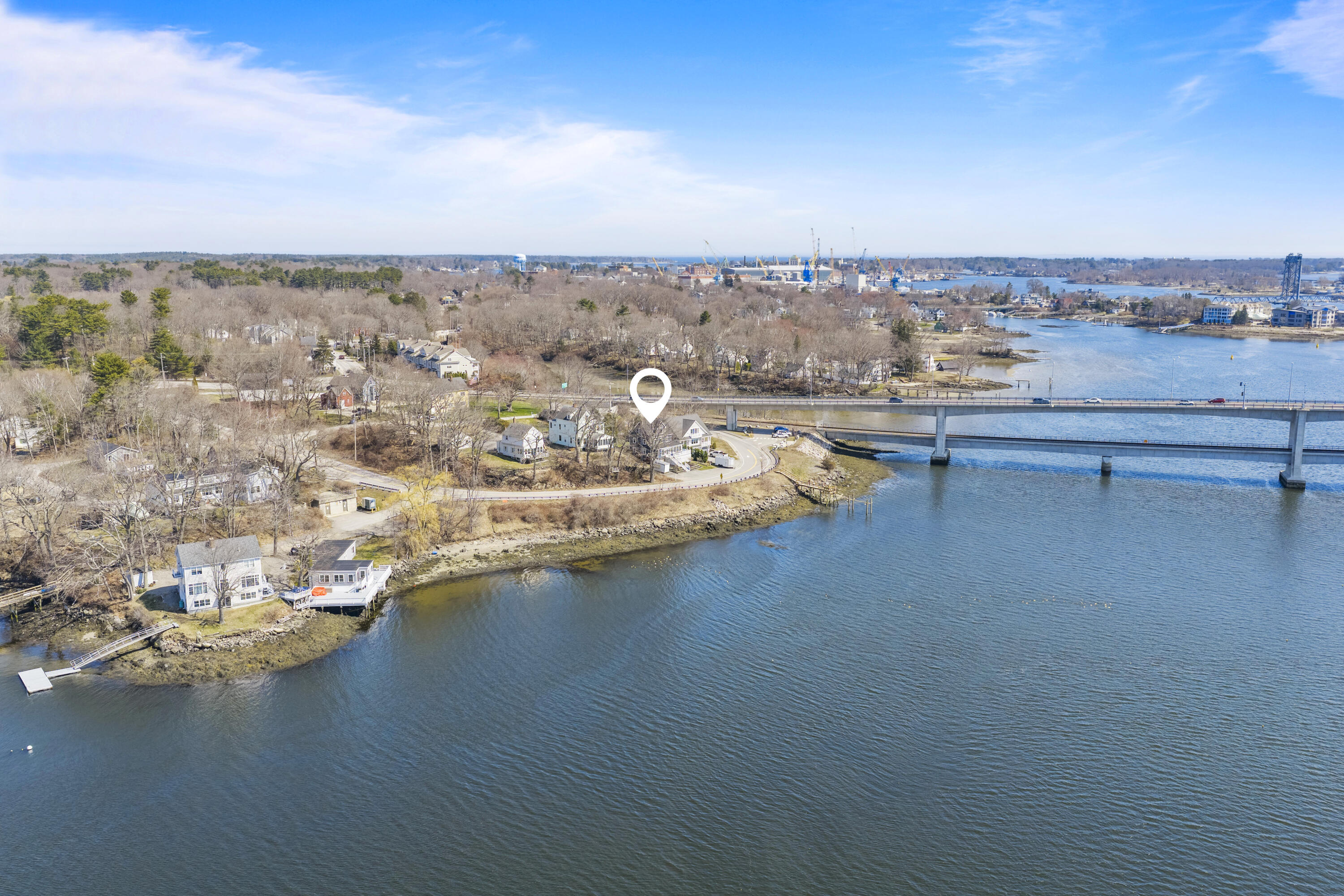 30 Bridge Street Kittery, ME 03904 - Photo 3 of 54 drone1 pointer
