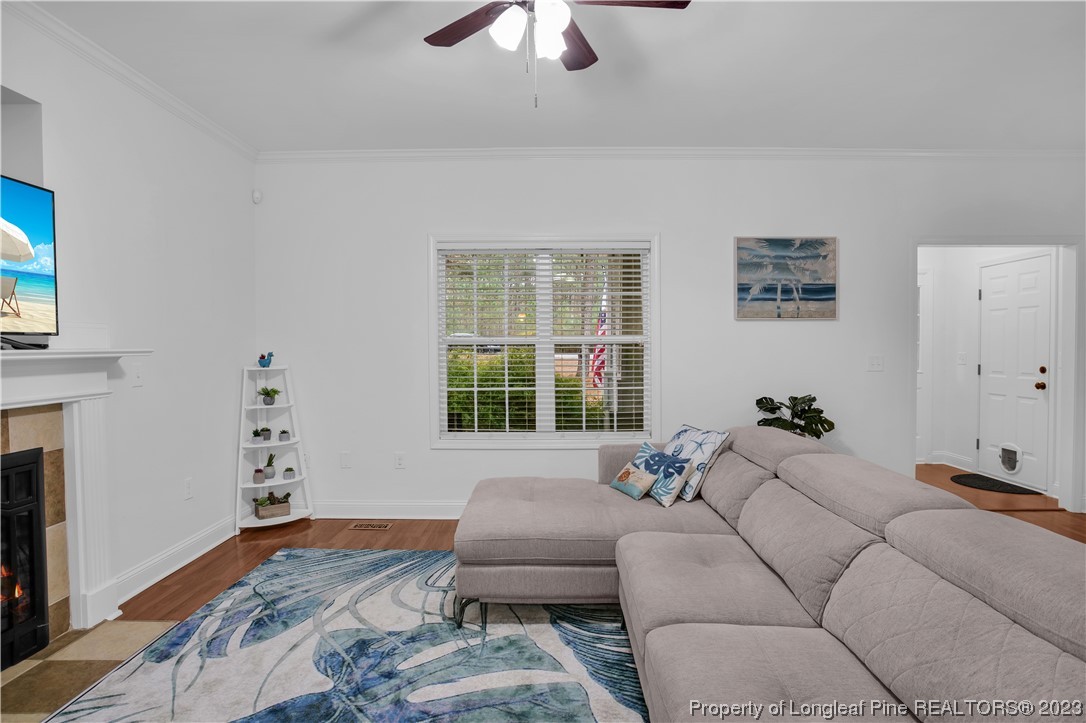 80 Valor Circle Bunnlevel, NC 28323 - Photo 22 of 49 a living room with furniture and a window