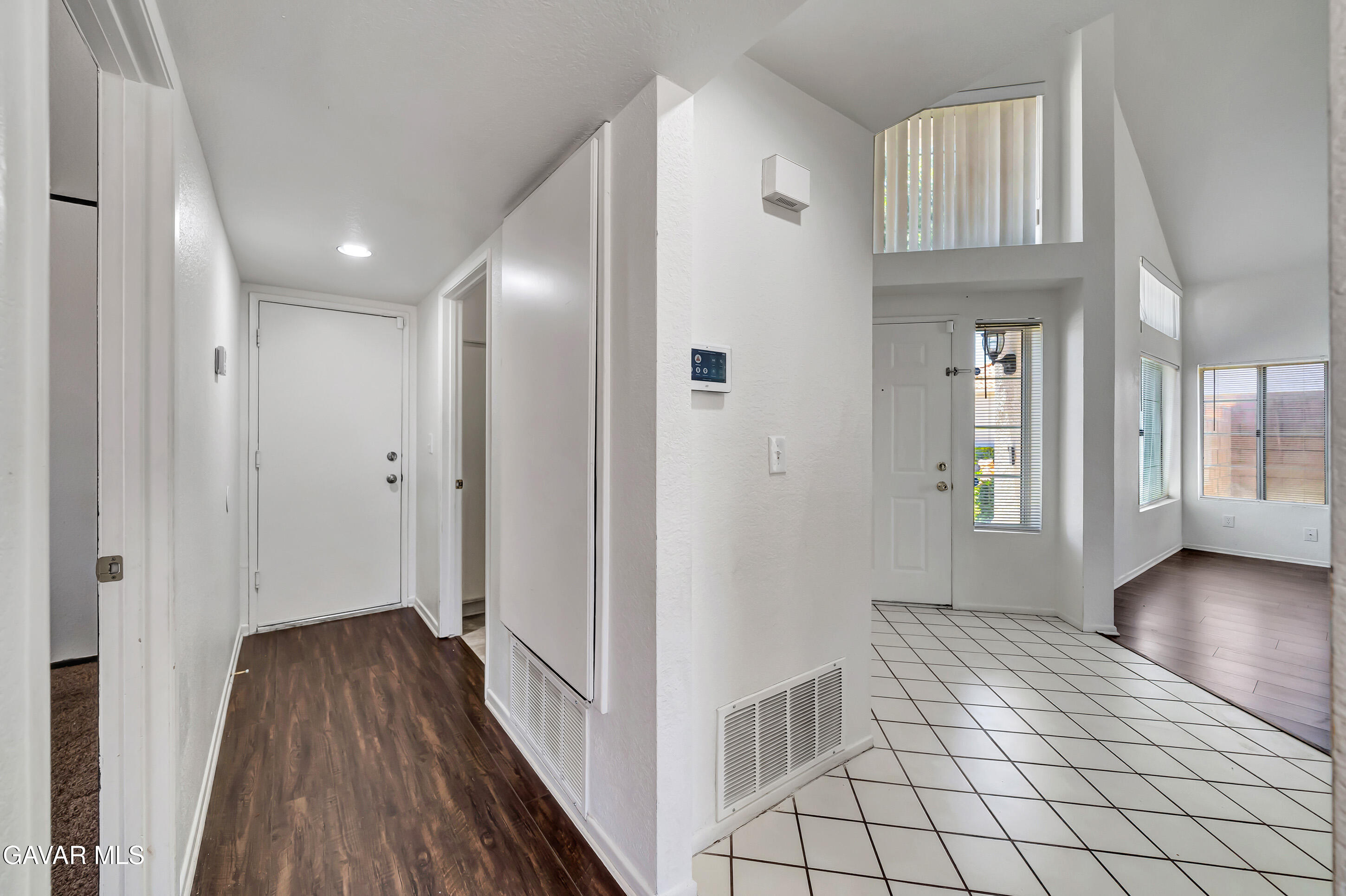 3115 Crowne Drive Palmdale, CA 93551 - Photo 35 of 51 a view of hallway with wooden floor