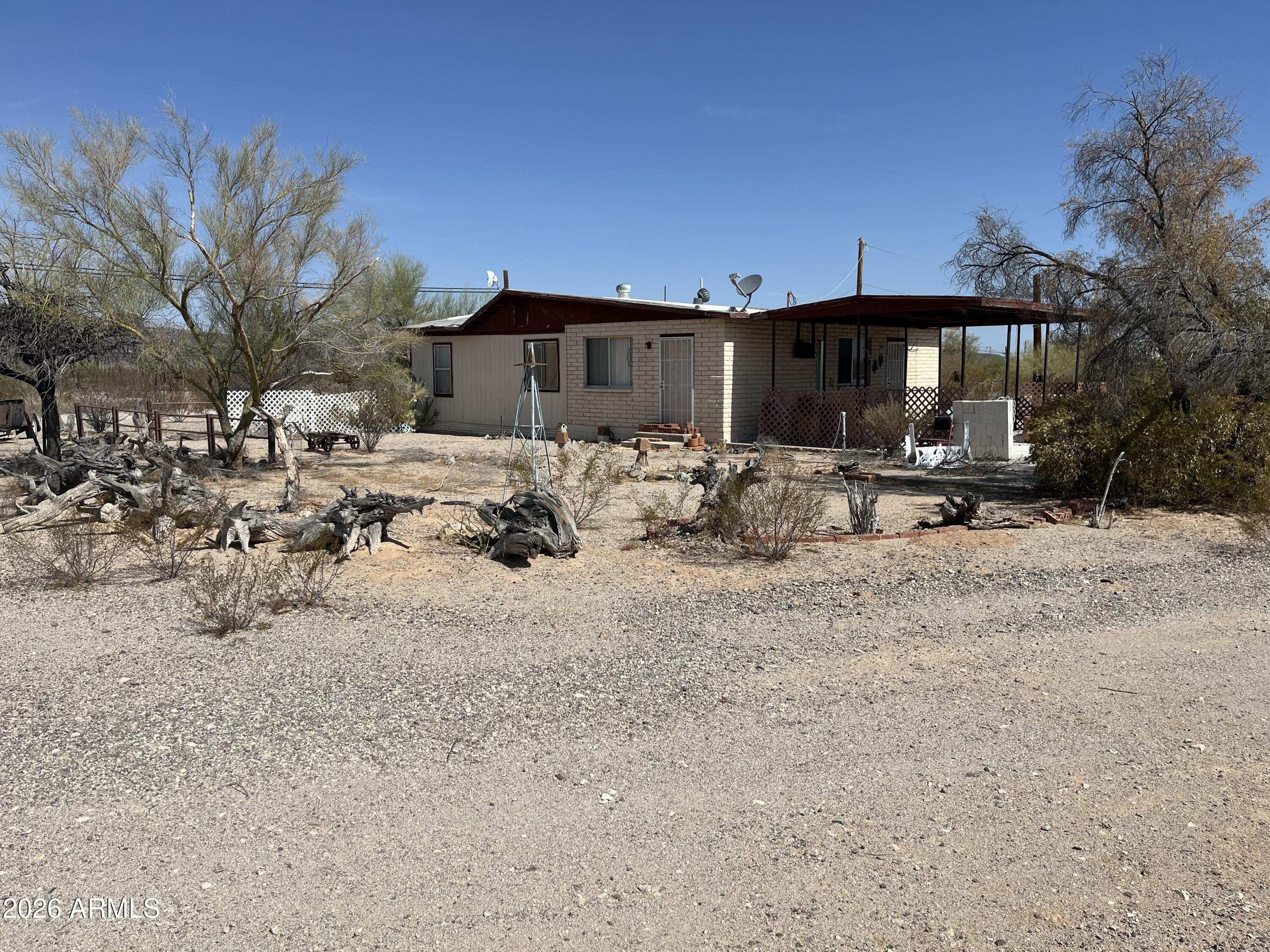 3610 North Elliott Road Ajo, AZ 85321 - Photo 3 of 20 3610 Elliott Front Angle