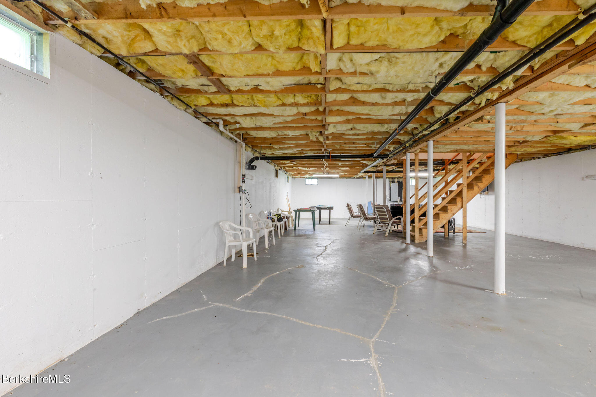 127 Old Joe Road Sheffield, MA 01230 - Photo 27 of 40 Full Unfinished Basement