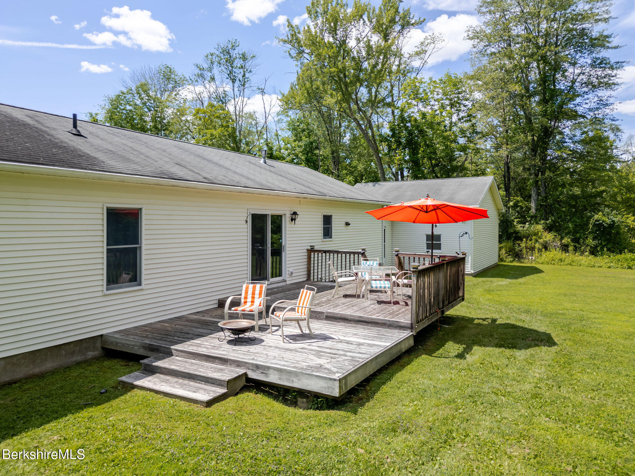 127 Old Joe Road Sheffield, MA 01230 - Photo 32 of 40 Walk Out Deck